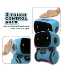 Robot Musical Inteligente Con Sensor Para Niños En Ingles Azul - VALMARA