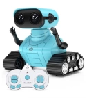 Robot Musical Azul A Control Con Luces Led Allen - VALMARA