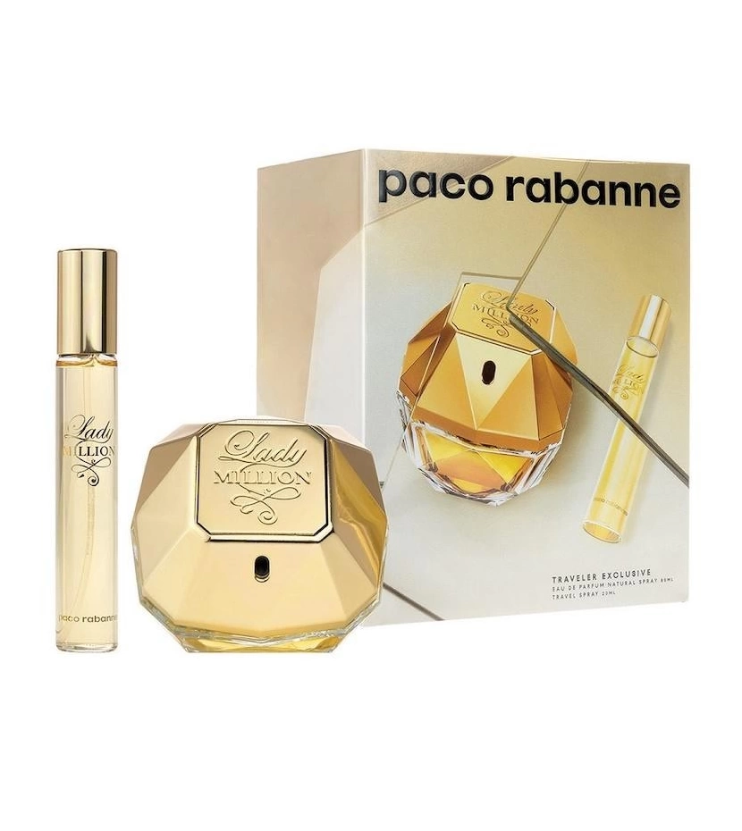 Estuche Viajero Lady Million De Paco Rabanne 2 Pcs Mujer EDP - VALMARA