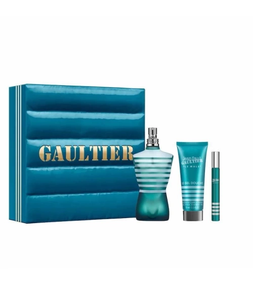 Estuche Le Male Jean Paul Gaultier 3 Pcs Hombre EDP