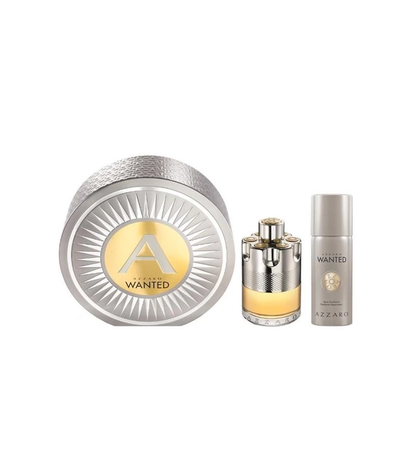 Estuche Metalico Wanted  Azzaro 2 Pcs Hombre EDT - VALMARA