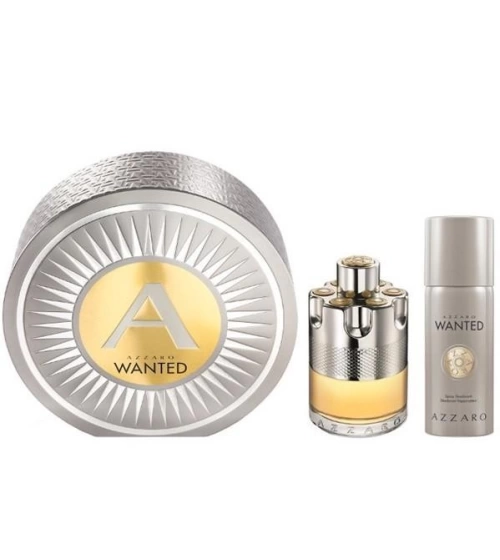 Estuche Metalico Wanted  Azzaro 2 Pcs Hombre EDT