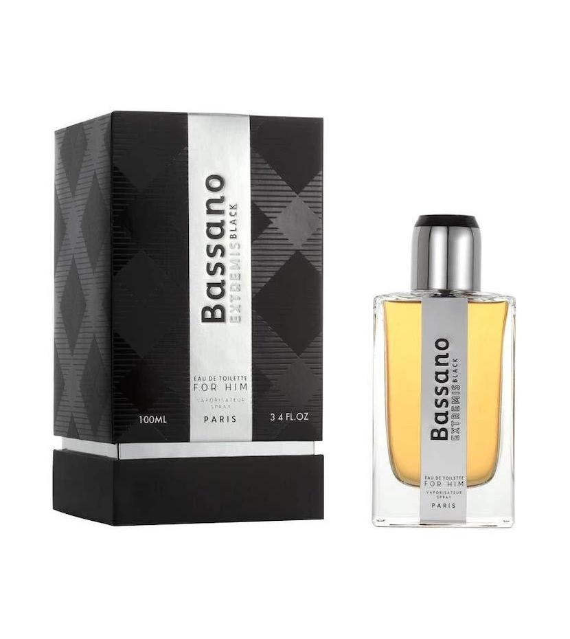 Bassano Extremis Black 100 ML Hombre EDT - VALMARA