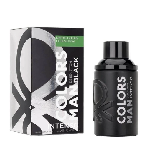 Colors Man Black Intenso De Benetton 100 ML Hombre EDP