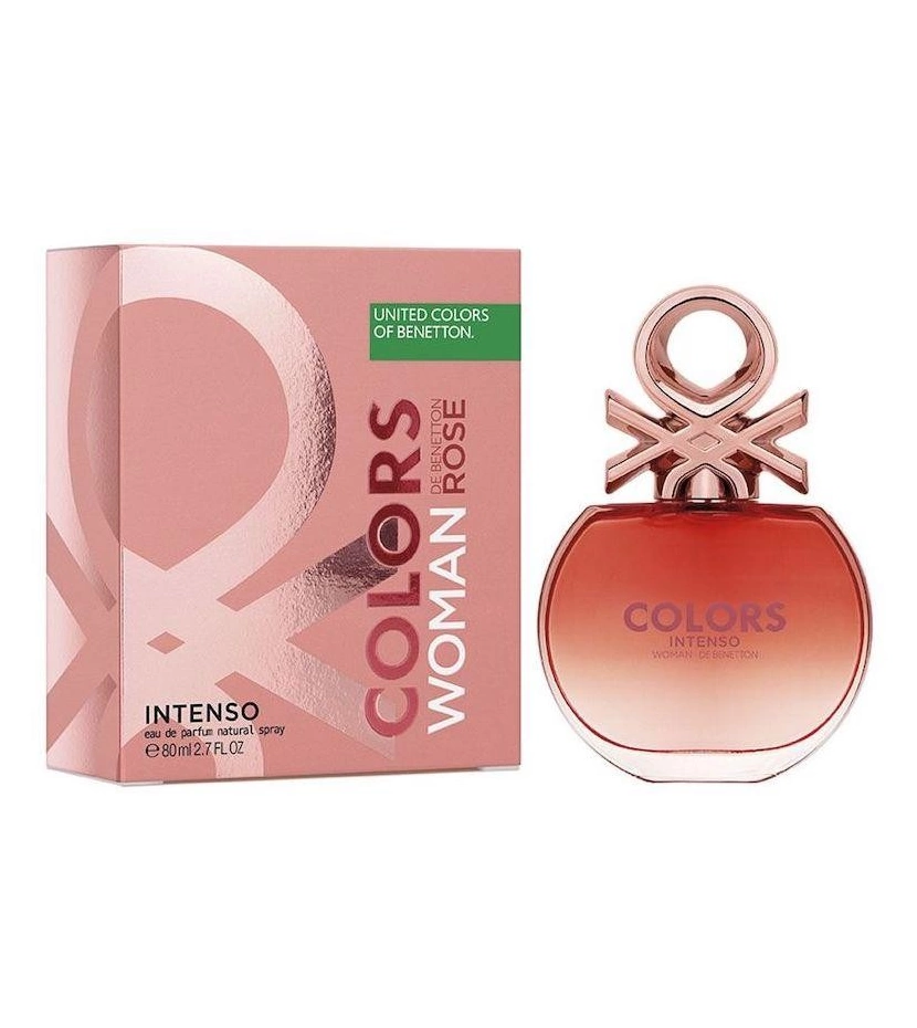 Colors Rose Intenso De Benetton 80 ML Mujer EDP - VALMARA