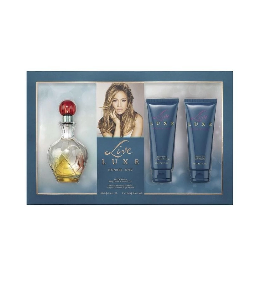 Estuche Live Luxe De Jennifer Lopez 3Pcs Mujer EDP - VALMARA