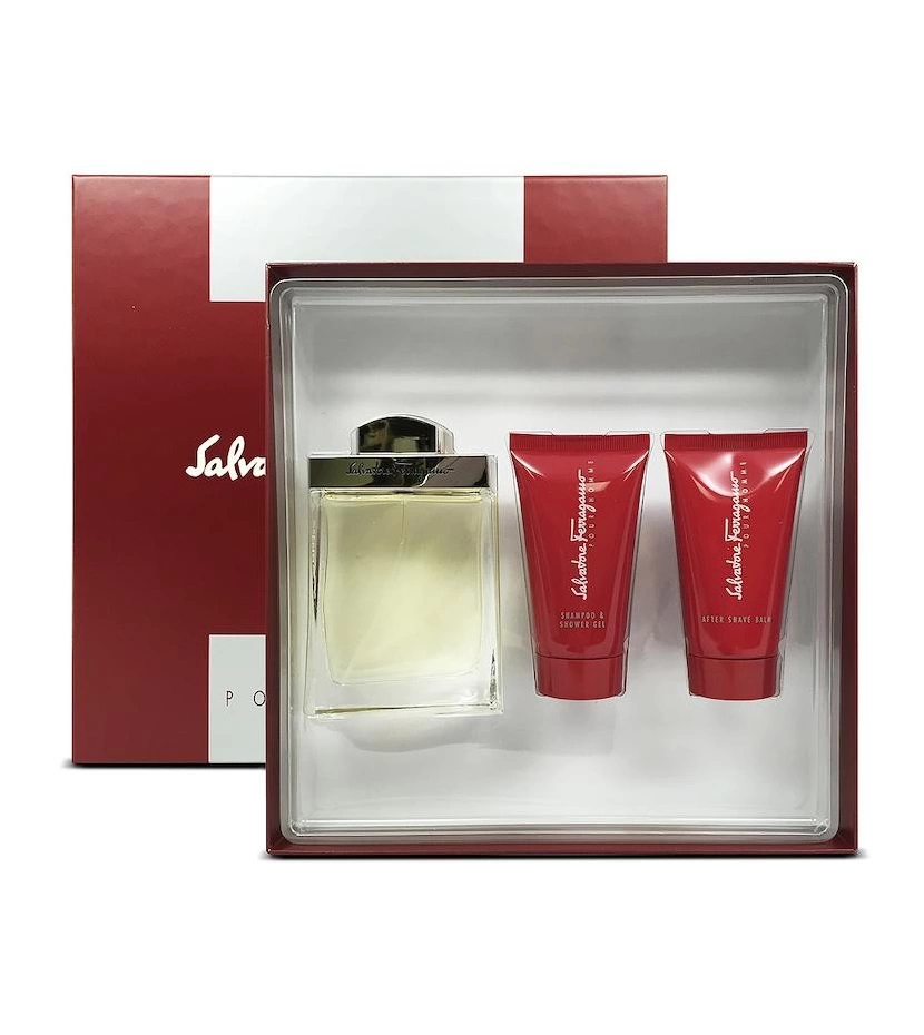 Estuche Salvatore Pour Homme De Salvatore Ferragamo 3 Pcs Hombre EDT - VALMARA