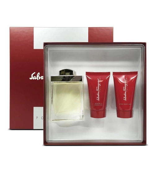 Estuche Salvatore Pour Homme De Salvatore Ferragamo 3 Pcs Hombre EDT