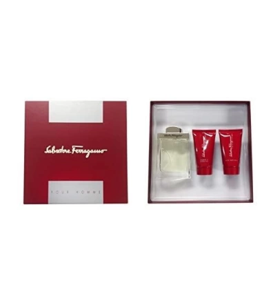 Estuche Salvatore Pour Homme De Salvatore Ferragamo 3 Pcs Hombre EDT