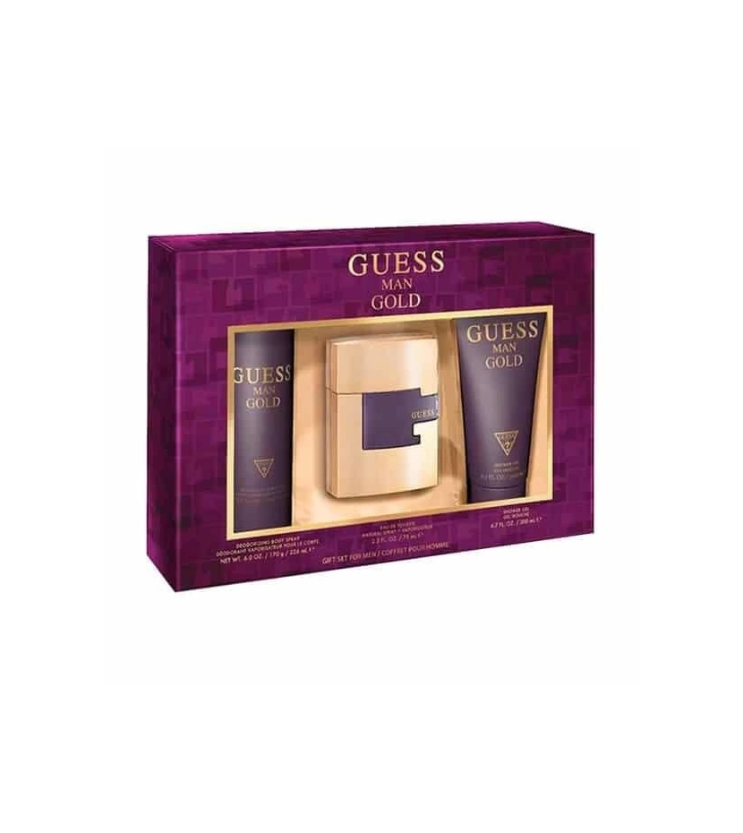 Estuche Guess Man Gold De Guess 100 ML Hombre EDT - VALMARA