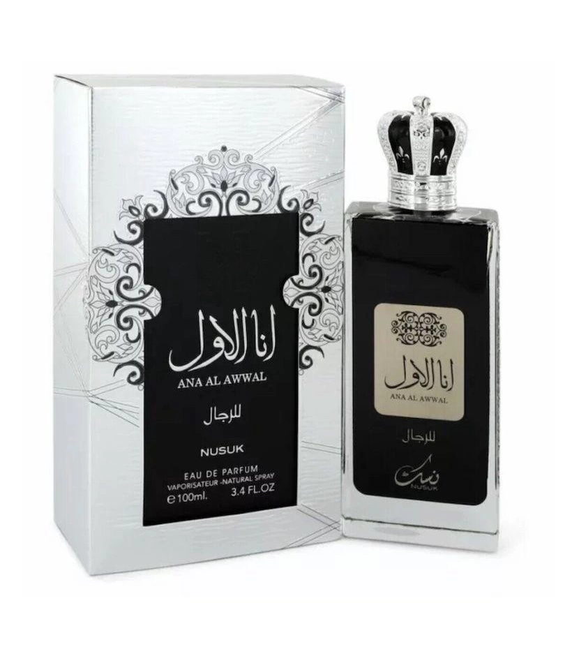 Ana Al Awwal De Nusuk Silver100 ML Hombre EDP - VALMARA