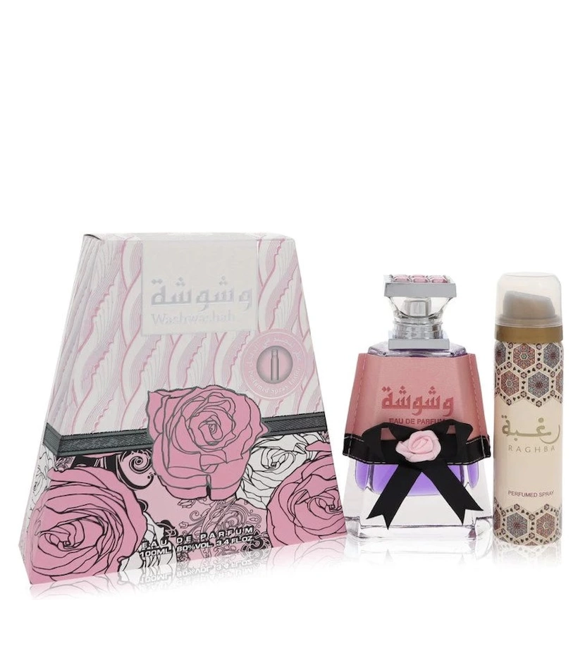 Washwashah De Lattafa 2 Pcs Mujer EDP - VALMARA