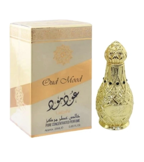 Oud Mood De Lattafa Pure Concentrated 25 ML Hombre