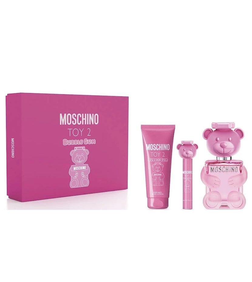 Estuche Toy 2 Bubble Gum De Moschino 3 Pcs Mujer EDT - VALMARA