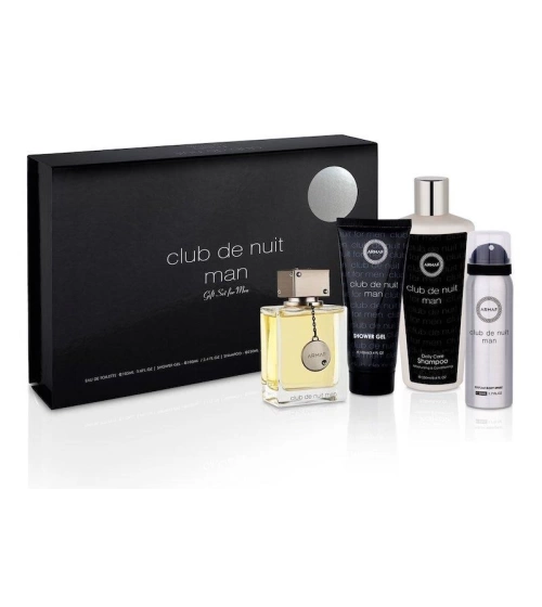 Estuche Club De Nuit Man De Armaf 4 Pcs Hombre EDT