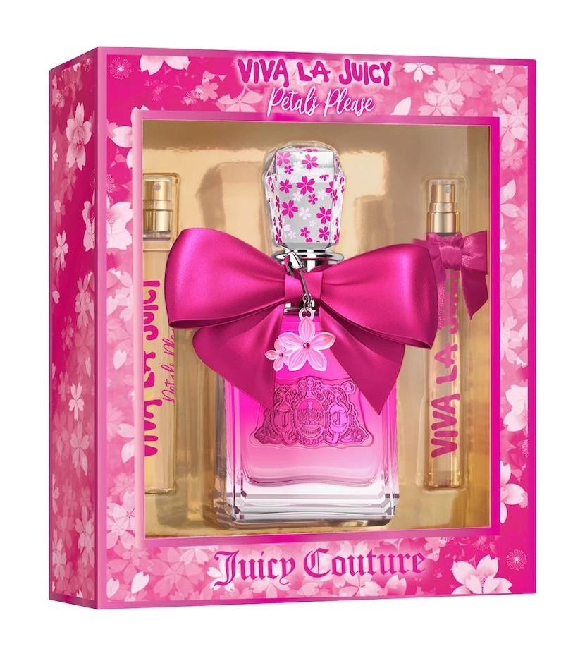 Estuche Viva La Juicy Petals Please Juicy Couture 3 Pcs Mujer EDP - VALMARA