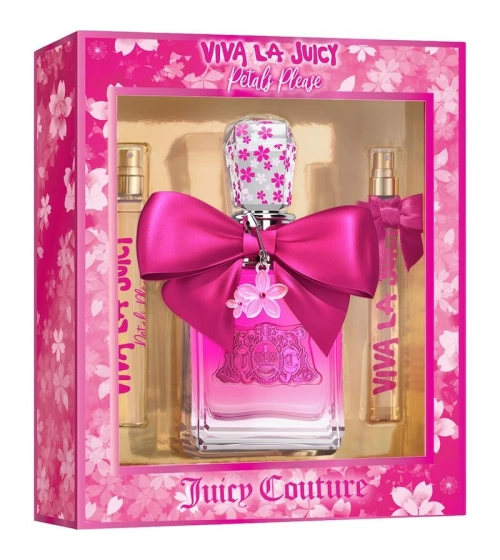 Estuche Viva La Juicy Petals Please Juicy Couture 3 Pcs Mujer EDP