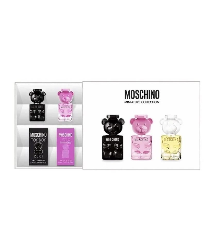 Set De Miniatura Moschino 3 Pcs Mujer EDP - VALMARA