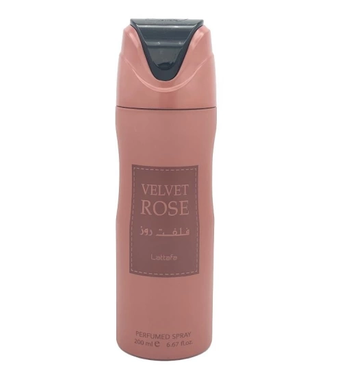 Spray Perfumado Velvet Rose De Lattafa 200 ML Mujer EDP