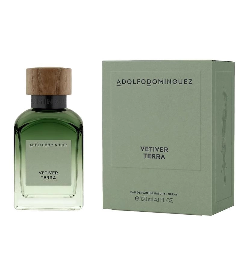 Vetiver Terra Adolfo Dominguez 120 ML Hombre EDP - VALMARA