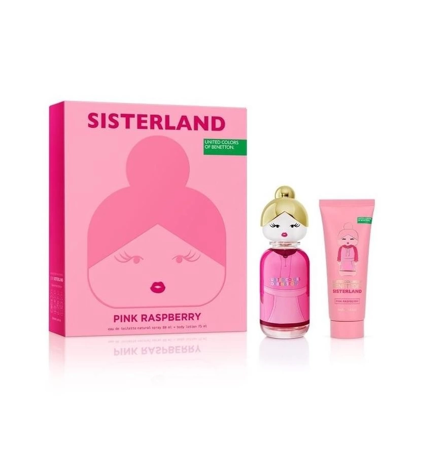 Estuche Sisterland Pink Raspberry De Benetton 2 Pcs Mujer EDP - VALMARA