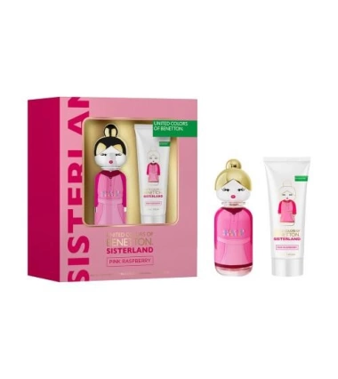 Estuche Sisterland Pink Raspberry De Benetton 2 Pcs Mujer EDP