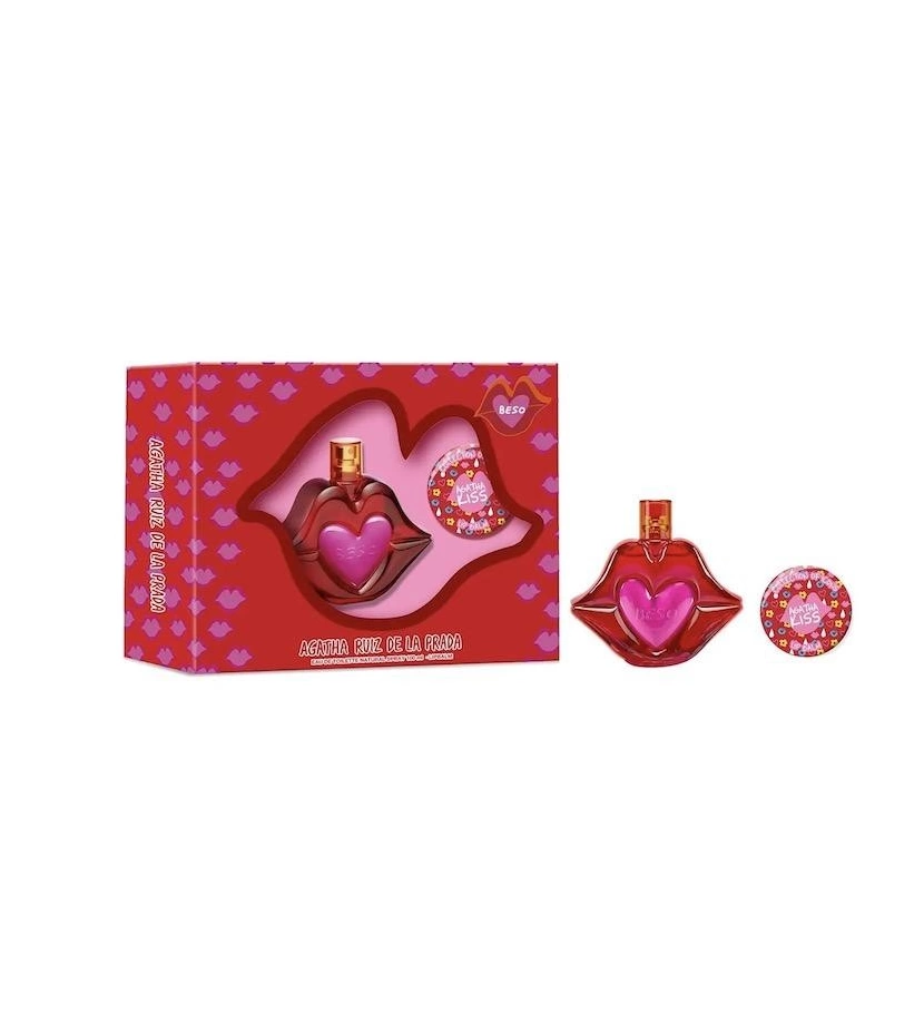 Estuche Beso Agatha Ruiz De La Prada 2 Pcs Mujer EDT - VALMARA