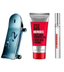 Estuche 212 Heroes Carolina Herrera Hombre 3 Pcs EDT - VALMARA