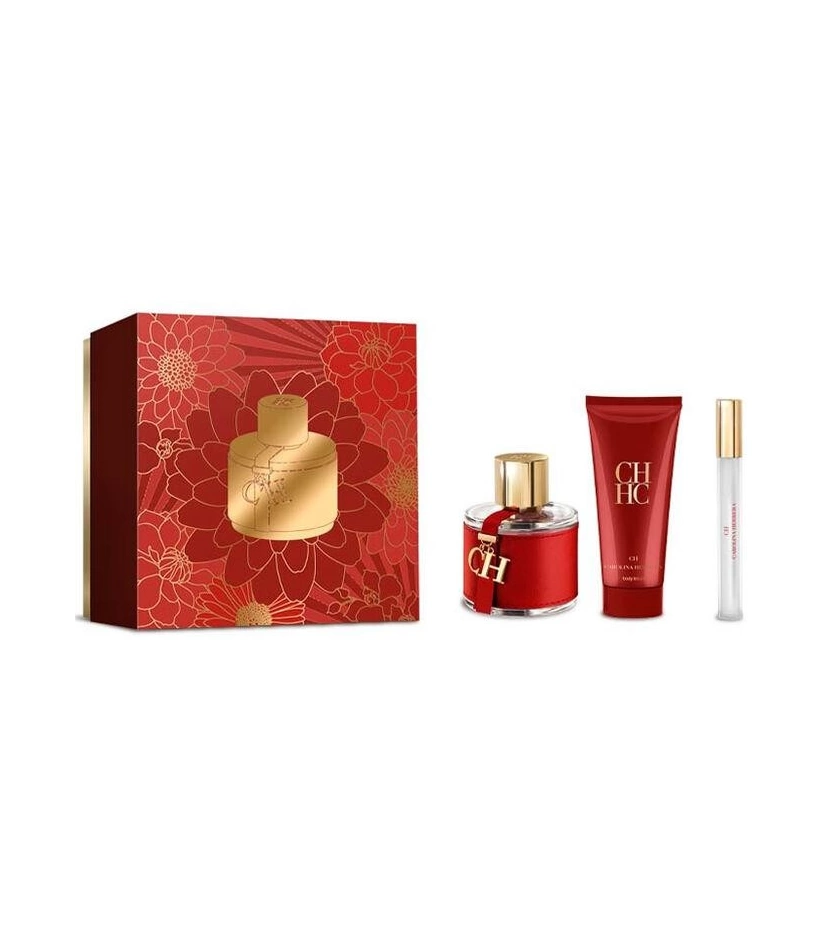 Estuche Ch Carolina Herrera 3 Pcs Mujer EDT - VALMARA