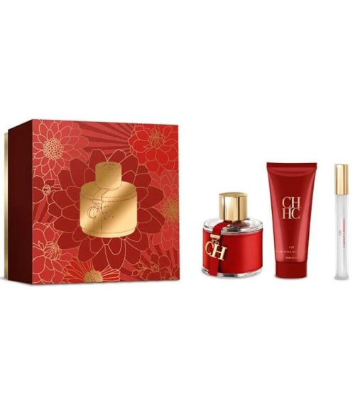 Estuche Ch Carolina Herrera 3 Pcs Mujer EDT