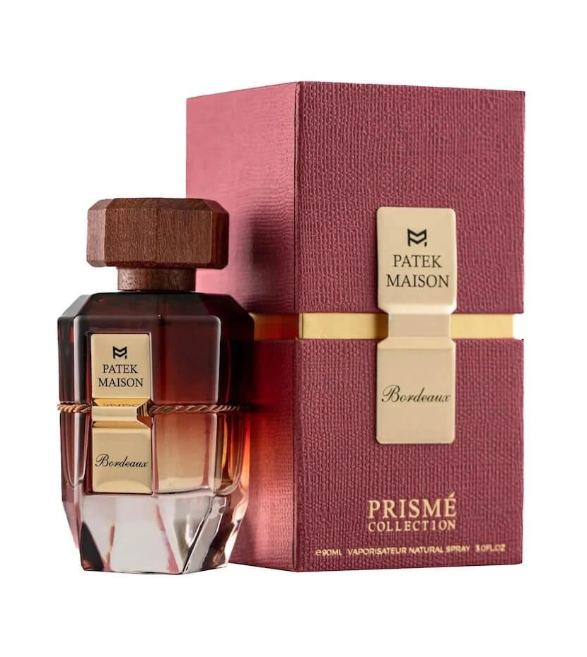 Bordeaux Prisme Patek Maison 90 ML Hombre EDP - VALMARA