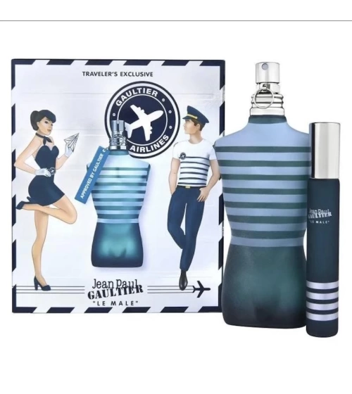 Estuche Le Male Jean Paul Gaultier 2 Pcs Hombre EDT