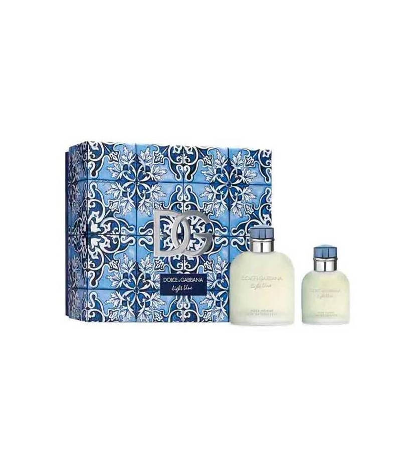 Estuche Light Blue Dolce & Gabbana Hombre 2 Pcs EDT - VALMARA