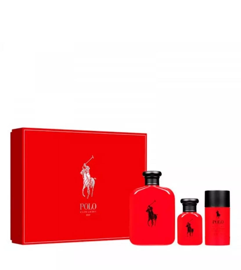 Estuche Polo Red Ralph Lauren Hombre 3 Pcs EDT - VALMARA