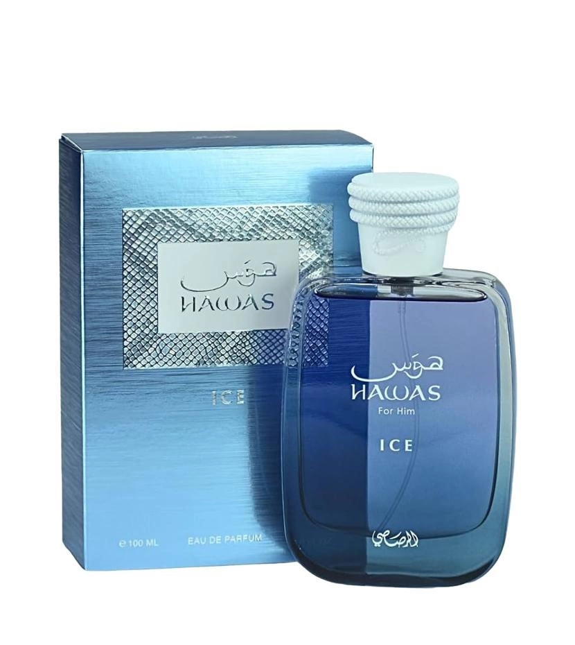 Hawas Ice Rasasi 100 ML EDP Hombre - VALMARA