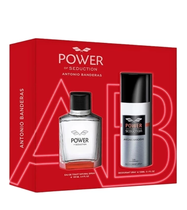 Set Power Of Sedution Antonio Banderas 2 Pcs