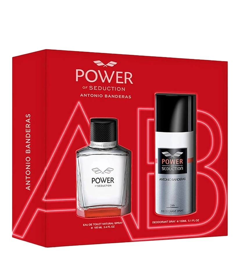 Set Power Of Sedution Antonio Banderas 2 Pcs - VALMARA