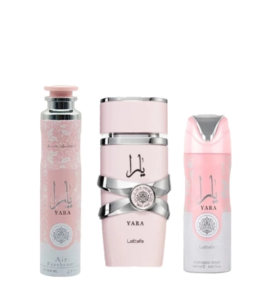 Set Yara De Lattafa Mujer EDP 3Pcs