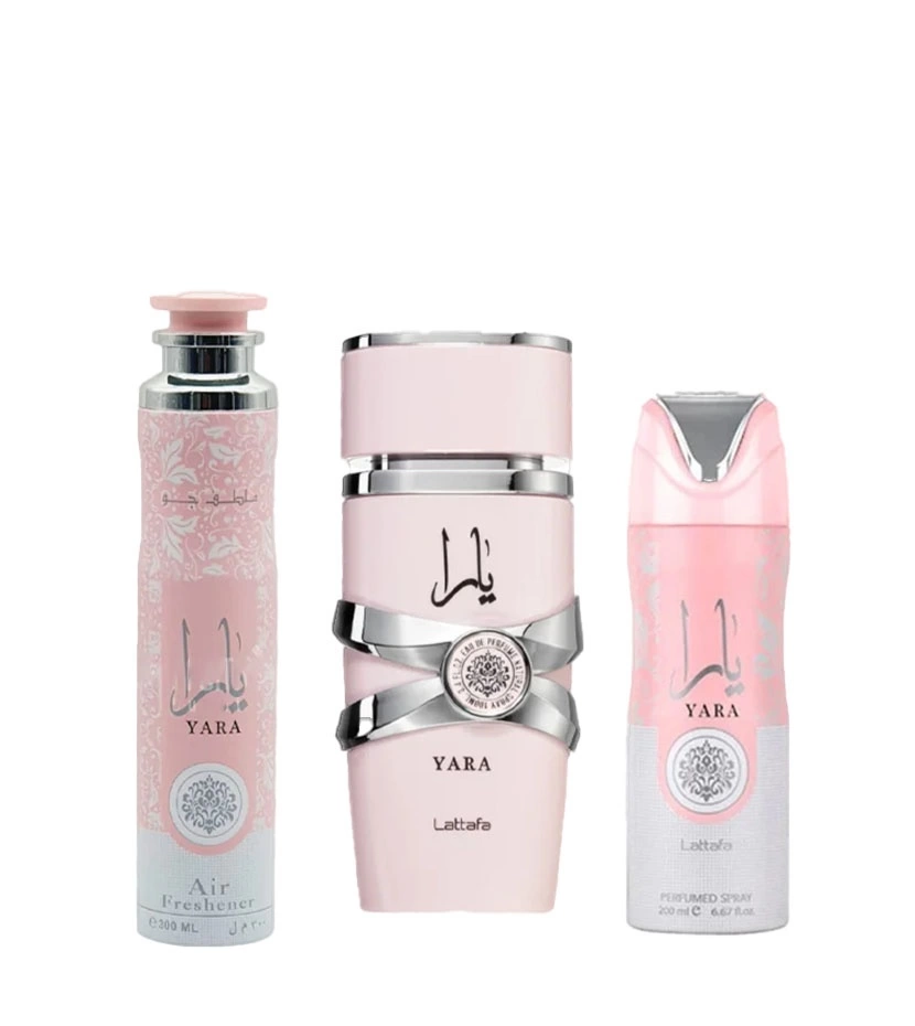 Set Yara De Lattafa Mujer EDP 3Pcs - VALMARA