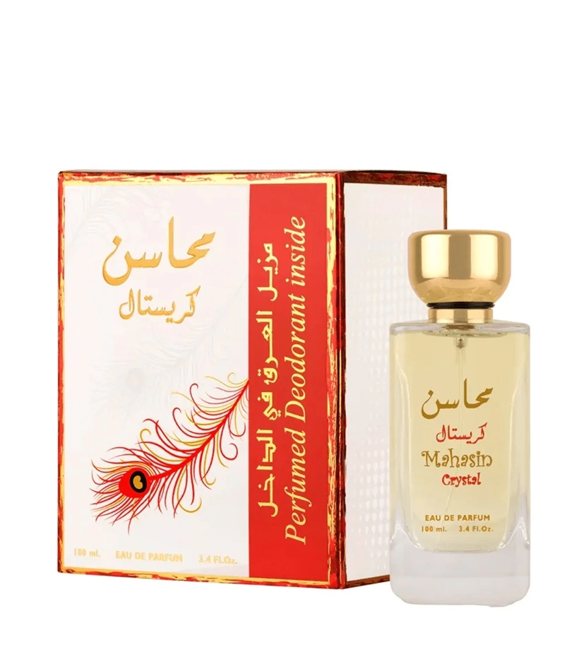 Mahasin Crystal Lattafa 100 Ml EDP Mujer - VALMARA