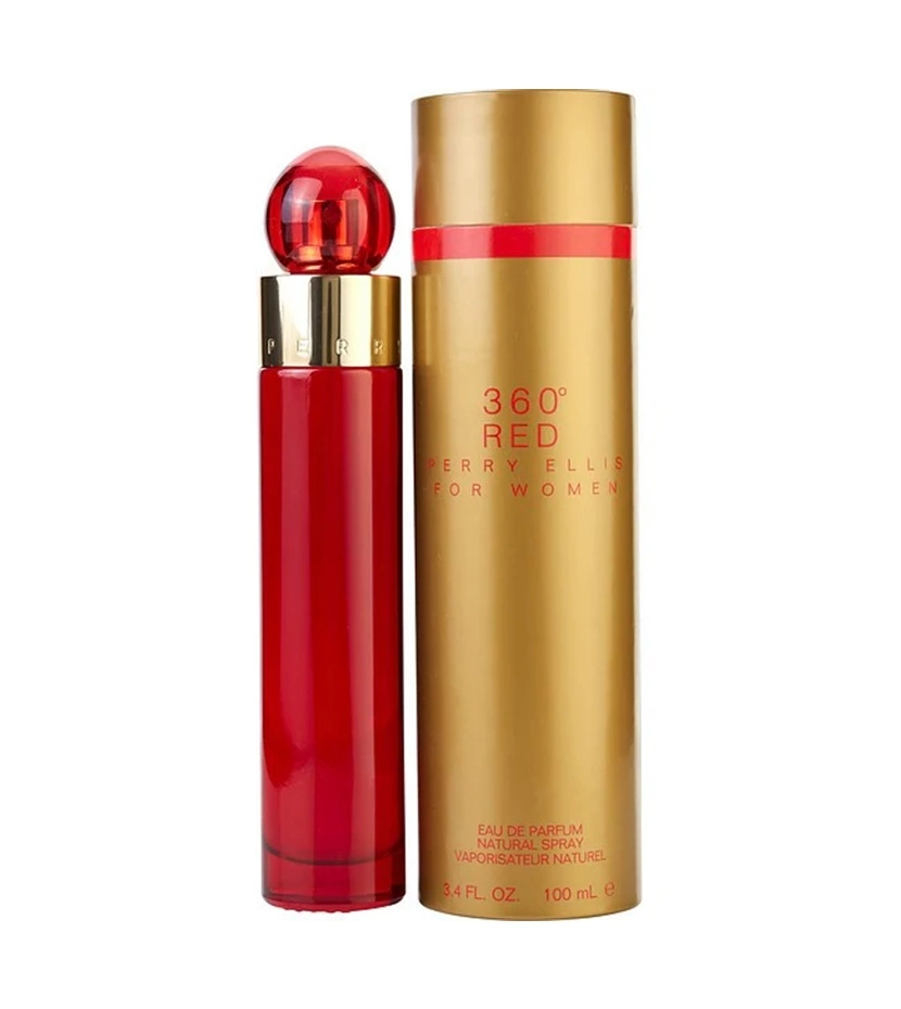 360 ° Red Perry Ellis 100 ML Mujer EDP - VALMARA