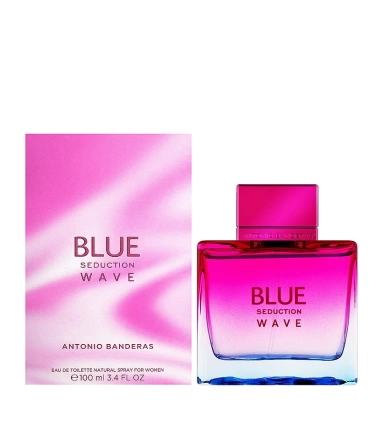 Blue Seduction Wave Antonio Banderas 100 Ml Mujer