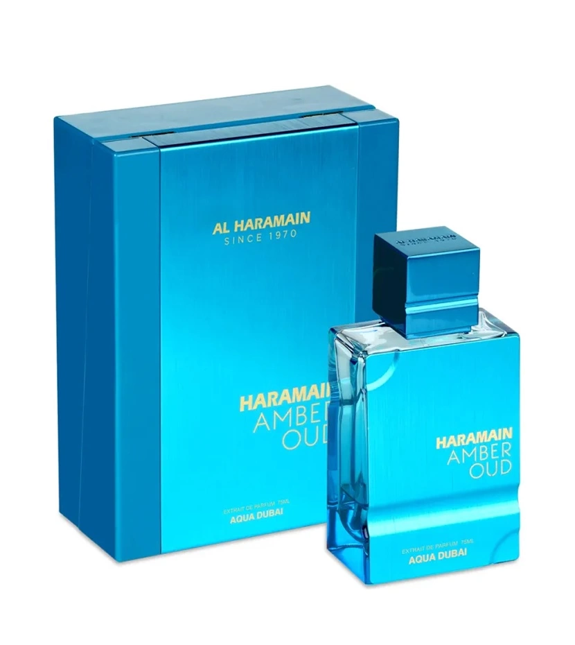 Amber Oud Aqua Dubai Al Haramain 100 Ml EDP - VALMARA