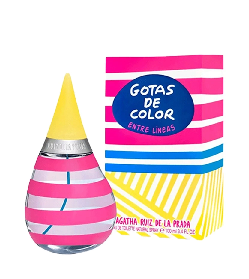 Gotas De Color Entre Lineas Agatha Ruiz De La Prada 100 Ml EDT - VALMARA