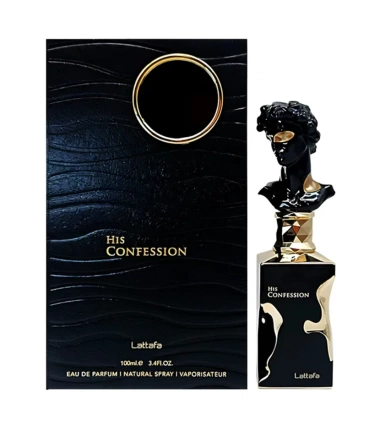 His Confession De Lattafa 100 Ml EDP Hombre