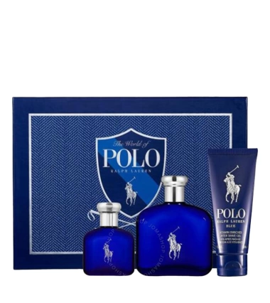 Set Polo Blue Ralph Lauren 3 Pcs EDT