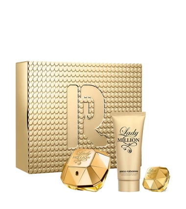 Estuche Lady Million De Paco Rabanne 3 Pcs EDP Mujer