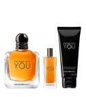 Set Stronger With You De Emporio Armani Hombre 3 Pcs EDT - VALMARA