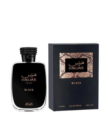 Hawas Black De Rasasi 100 Ml EDP Hombre