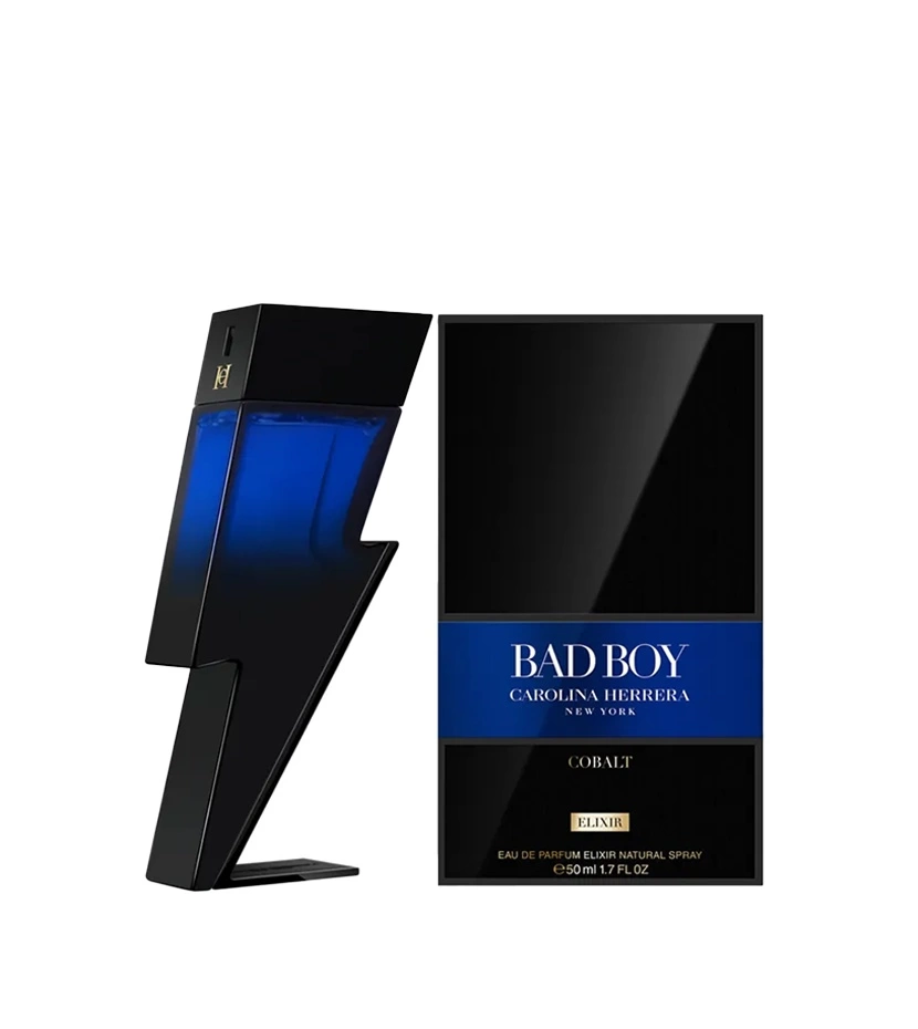 Bad Boy Cobalt Elixir Carolina Herrera 50 Ml EDP - VALMARA Bad Boy Cobalt Elixir Carolina Herrera 50 Ml EDP - VALMARA